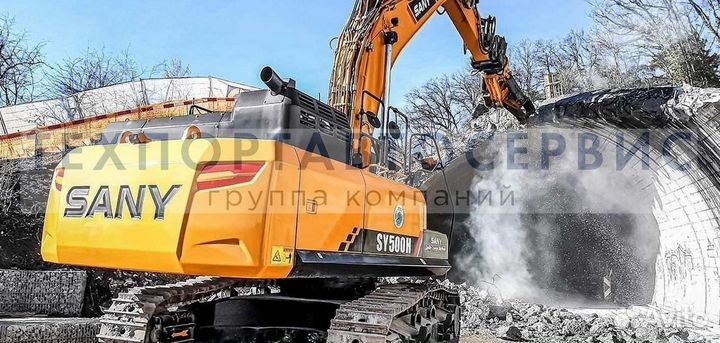Гусеничный экскаватор Sany SY500H, 2023