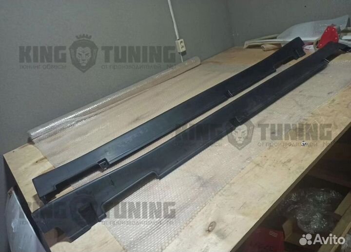 Пороги Type S для Honda Accord 8 (усилитель)