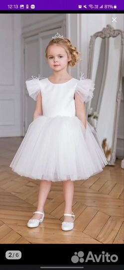 Платье для девочки 128