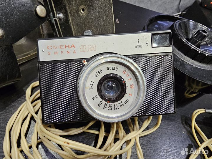 Плёночный фотоаппарат Смена 8М