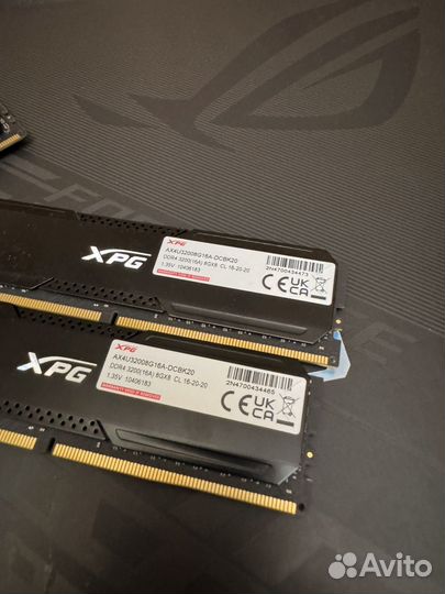 Оперативная память Adata XPG 16GB 8x2