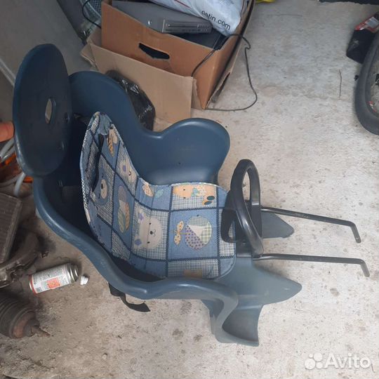 Детское удерживающее кресло на велосипед