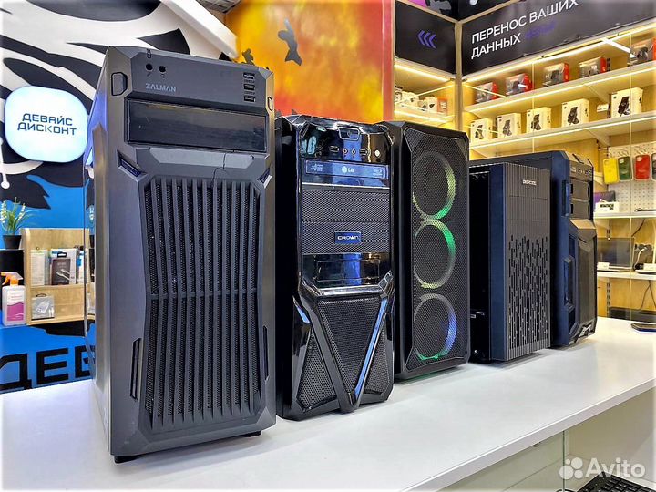Огромный выбор Ryzen 5/7 Intel i5/i7 RTX 2060/32Gb
