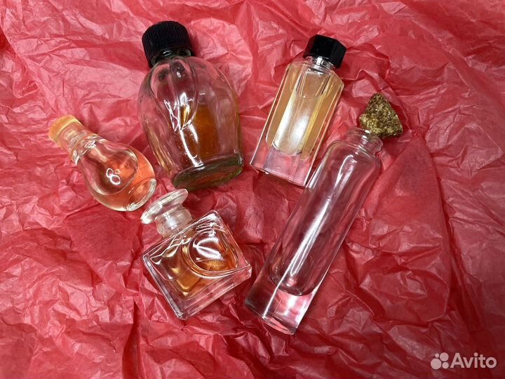 Винтажные бутылочки под духи/масла