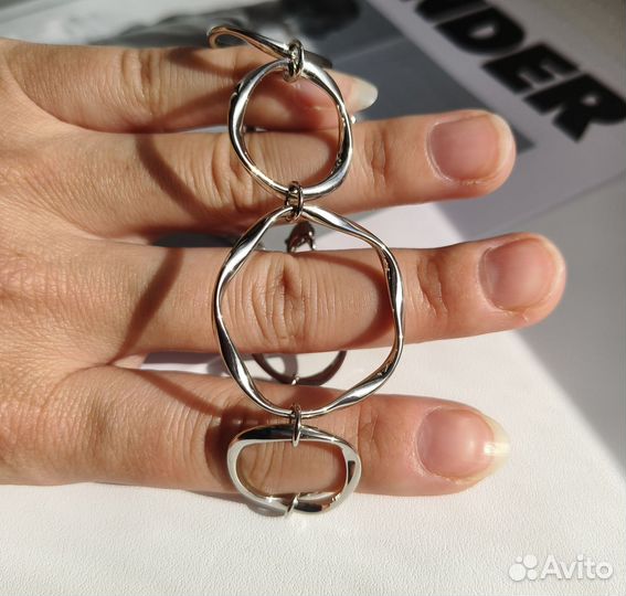 Браслет из колец