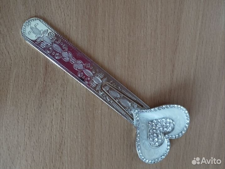 Закладка для книг, с сердечком