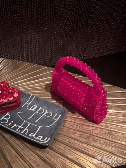 Сумка из бусин