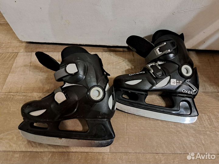 Коньки детские раздвижные 30-32