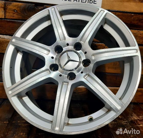 4шт Mercedes Benz Диски R16 x 7, 5*112 ет:38 Dia:6