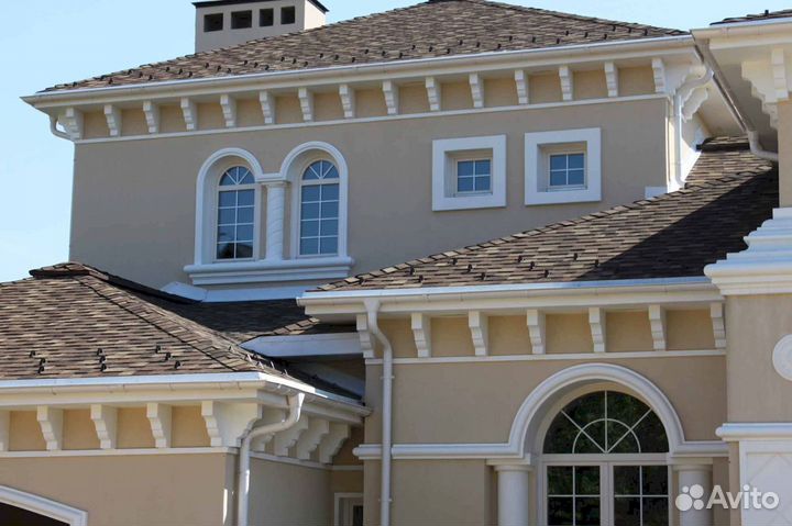 Пенопластовый декор: фасад вашего дома