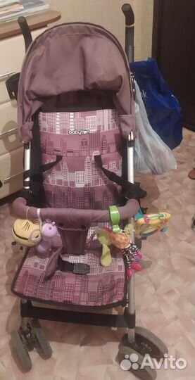 Прогулочная коляска трость бу