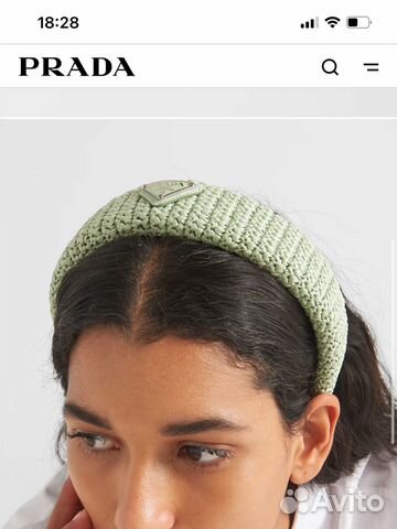 Ободок Prada оригинал новый объявление продам