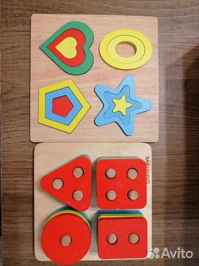 Развивающие игрушки для детей 1-2 лет