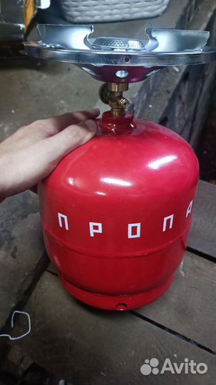 Туристический газовый баллон Таганок Дачник-П 7,2л