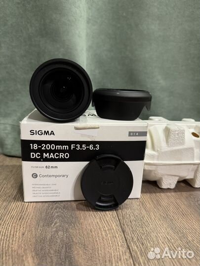 Новый Sigma macro 18-200mm f3.5-6.3