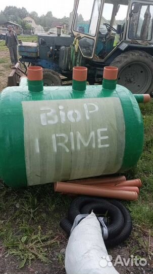 Септик от производителя биопрайм 1 на 2 человека