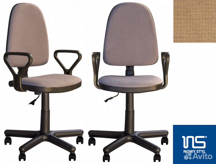 Кресло Престиж Prestige RU GTP C-25 бежевая ткань