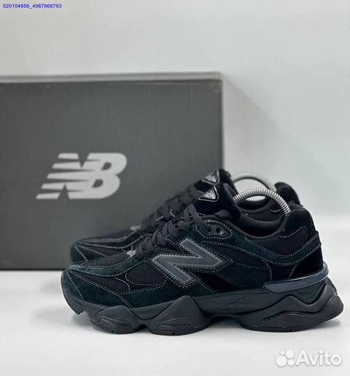 Кроссовки New Balance 9060 Black (Арт.94677)