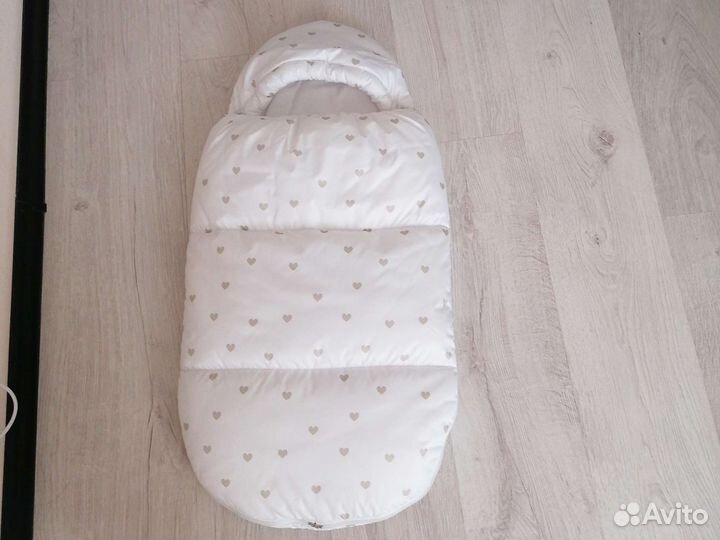Зимний конверт для новорожденных, на выписку утепл