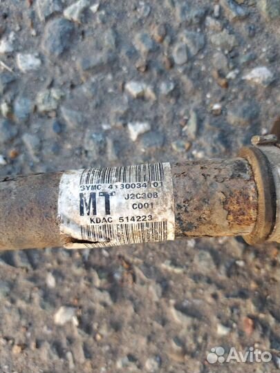 Привод левый Ссанг Йонг Актион Нью бенз МКПП 2WD 2