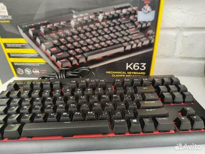 Клавиатуры Corsair K63 Wireless
