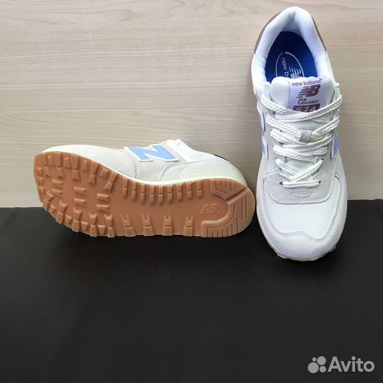 Кроссовки New Balance 574 женские серые