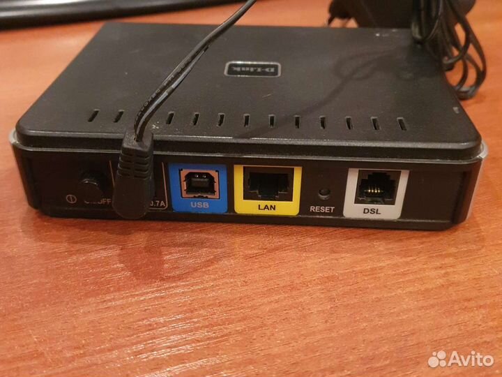 Wi-fi роутер D-link dsl-2520U