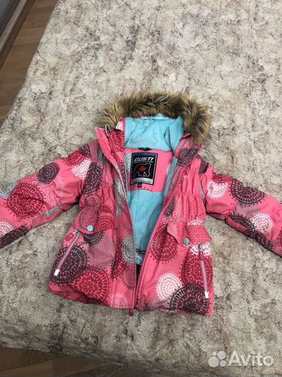 Куртка зимняя для девочки рост 104