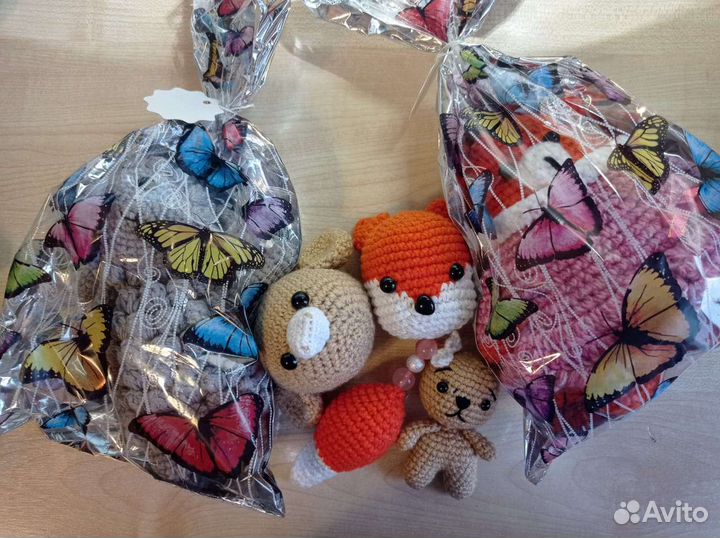 Вязанные игрушки ручной работы