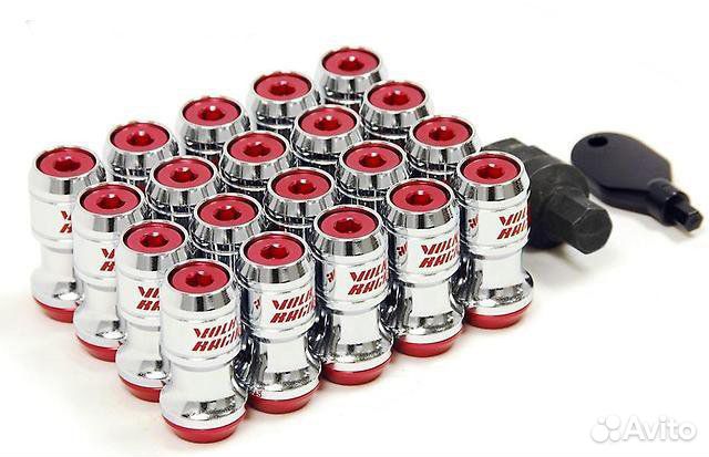 Гайки Volk style сталь с секреткой