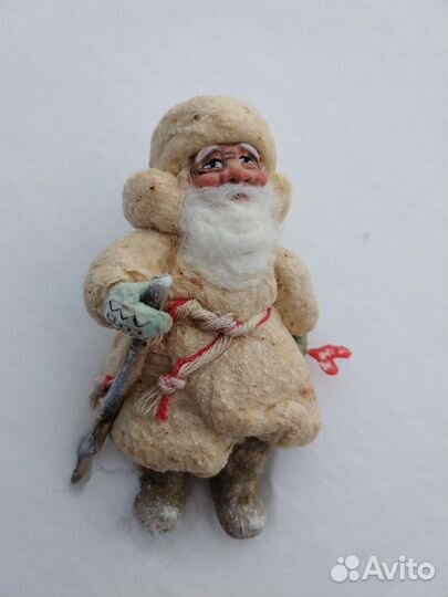 Ватные елочные игрушки новые