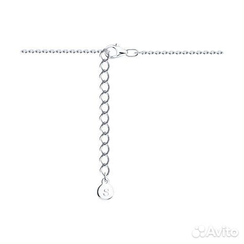 Колье sokolov из серебра, 94070736, р.38\42