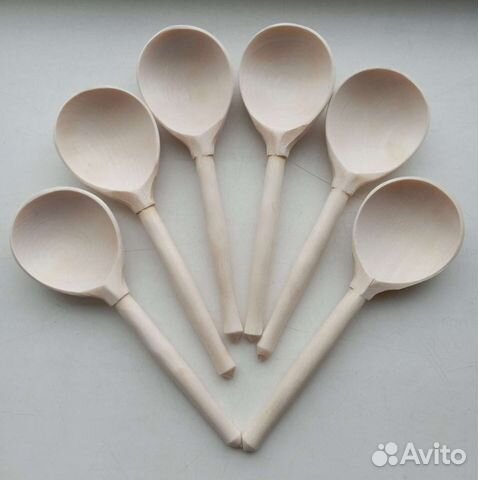 Новые деревянные ложки