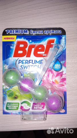 Чистящее средство для унитаза Bref premium