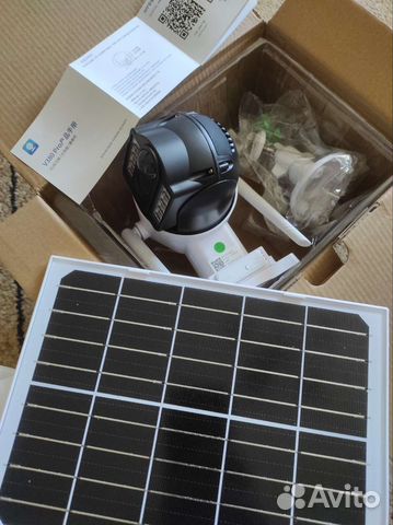Умная 4g камера на солнечной батарее, с SIM картой