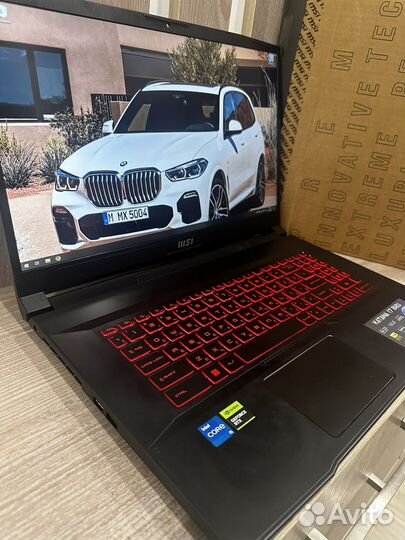 Игровой ноутбук MSI katana 17,3