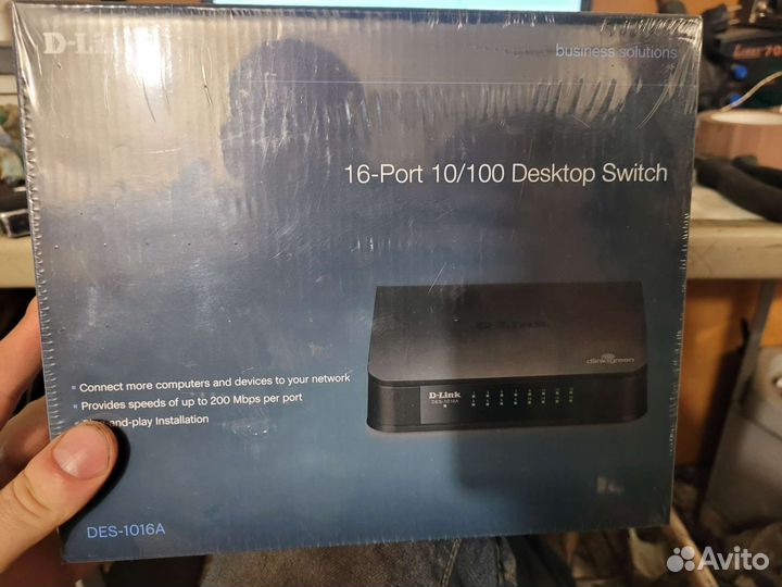 Коммутатор D-Link DES-1016A