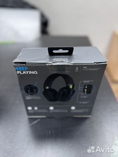 Беспроводные наушники logitech g435 black