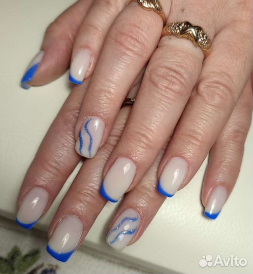 Наращивание ногтей маникюр