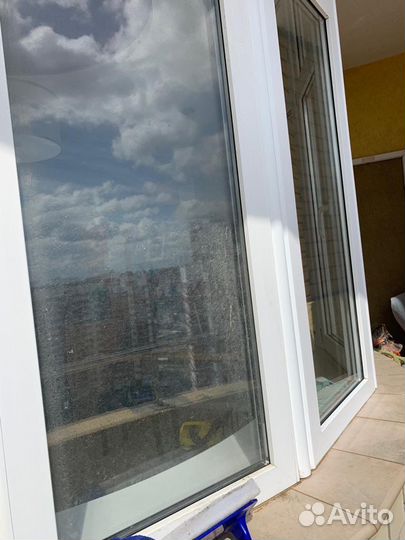 Мойка окон балконов лоджий и витрин