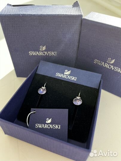 Swarovski серьги