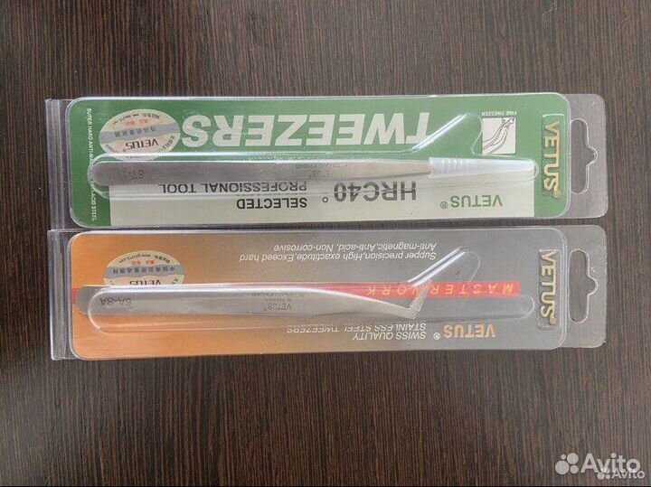 Пинцет для ресниц новые