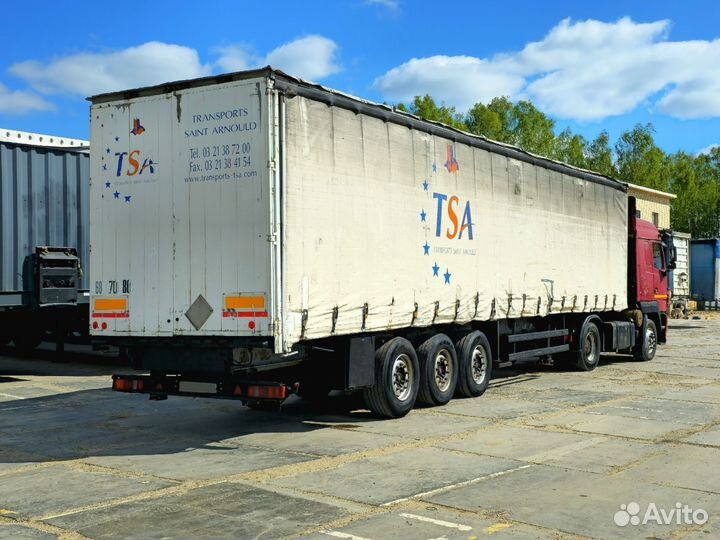 Полуприцеп шторный Schmitz Cargobull S01, 2002