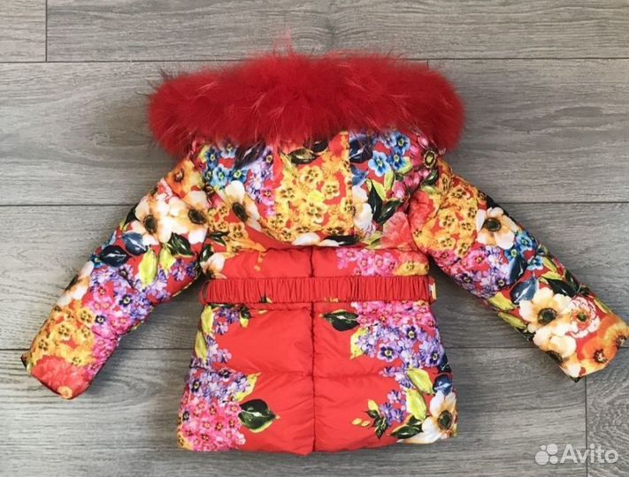 Зимний костюм для девочки 104