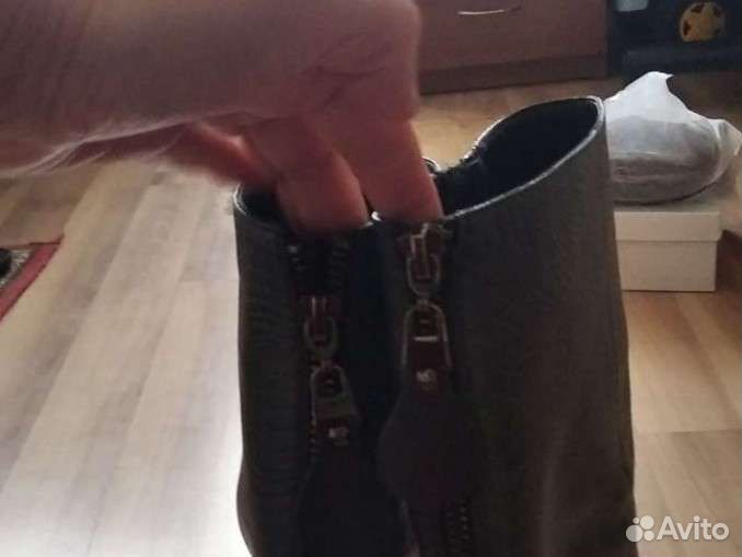 Сапоги демисезонные женские 39