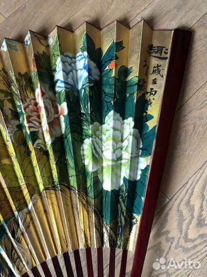 Веер декоративный, 1 м, интерьерный, Китай, Япония