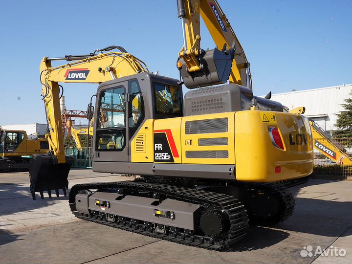 Гусеничный экскаватор Lovol FR225E2, 2023