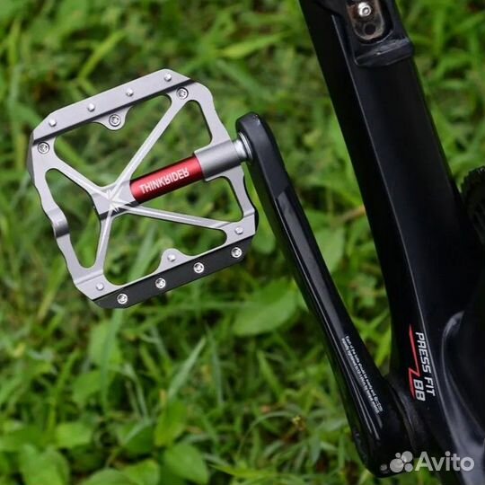 Вело педали ThinkRider алюминиевые на промах