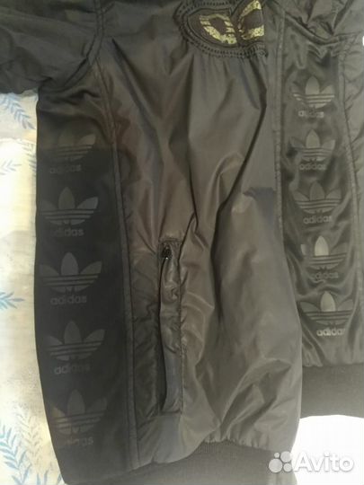 Куртка мужская adidas с капюшоном