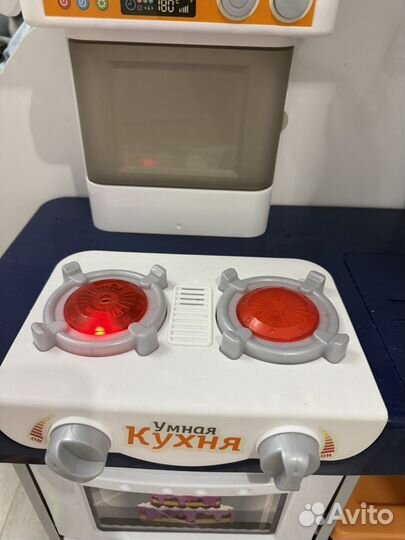 Детская игровая кухня с водой и паром